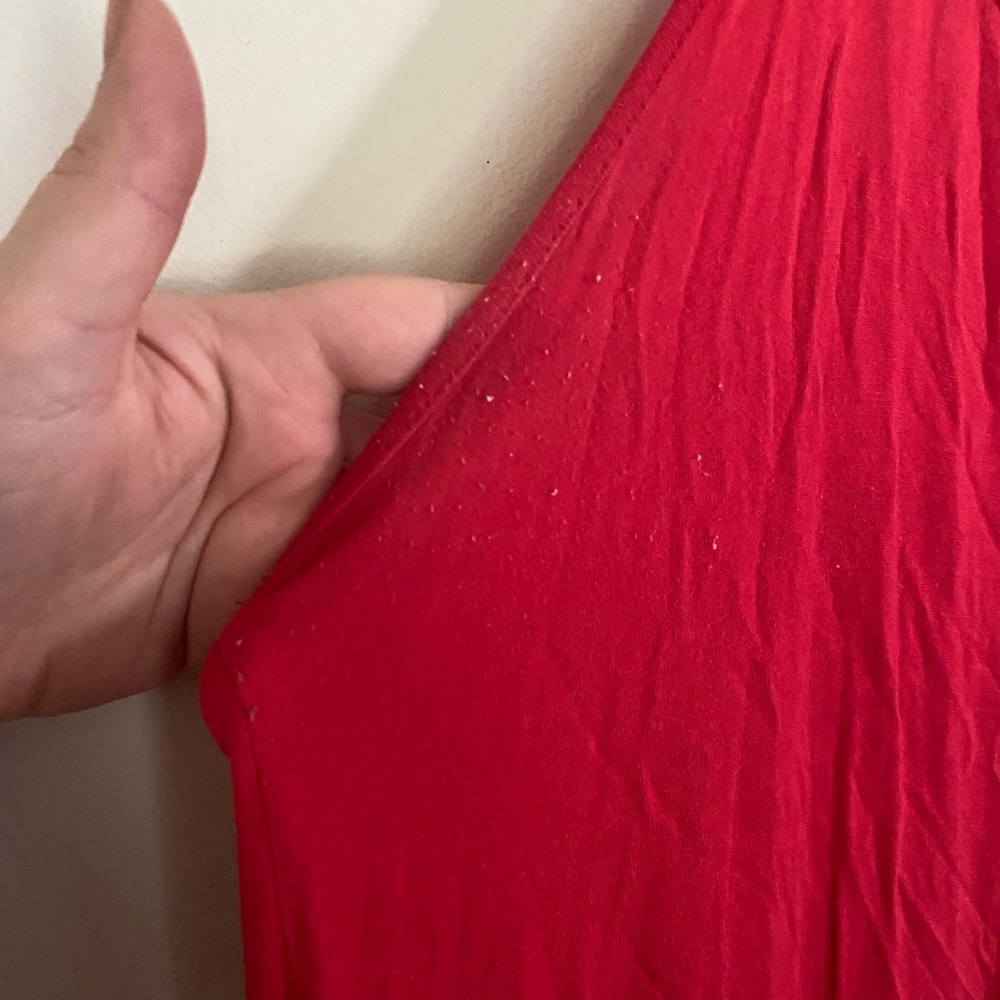 Red shift dress - Picture 5 of 5